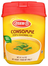 Osem Natural Consomme Soup & Seasoning Mix (12-Pack, 14.1 Oz Each) Kosher, Dairy-Free, Product of Israel