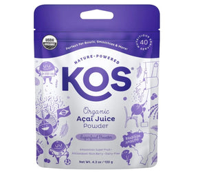 Kos - Organic Acai Powder, 4.2 oz - Antioxidant Superfood Supplement