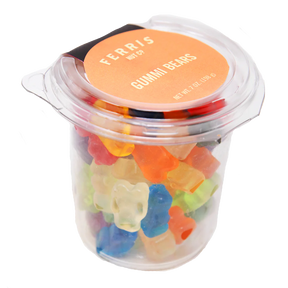 Ferris Nut Co. - Gummi Bears, 7 oz (Pack of 12) - Chewy Fruit Flavors