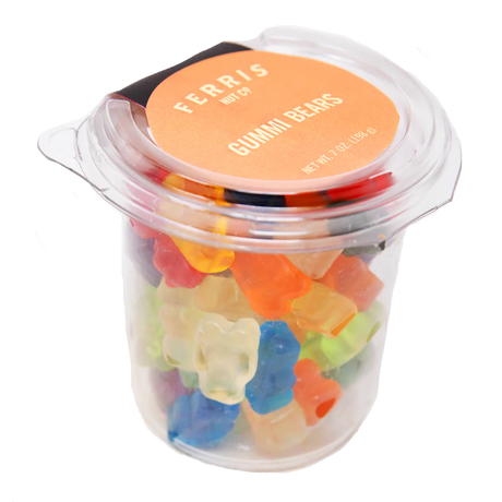 Ferris Nut Co. - Gummi Bears, 7 oz (Pack of 12) - Chewy Fruit Flavors
