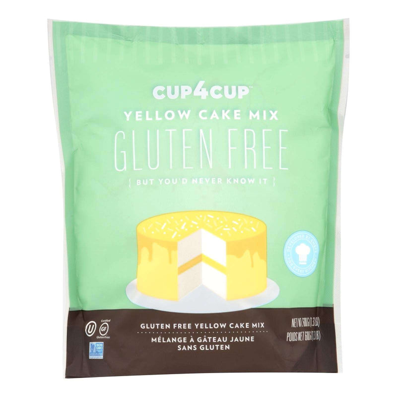 Cup 4 Cup Gluten Free Yellow Cake Mix (Pack of 6) - 600g - Cozy Farm 