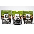 Nichols Farms - Pistachio Almond Mix Roasted Salted - Case Of 12-8 Ounce - Cozy Farm 