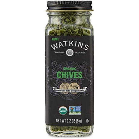 Watkins Chives - 2 Oz, Case of 3 - Premium Quality Herb for Culinary Creations - Cozy Farm 