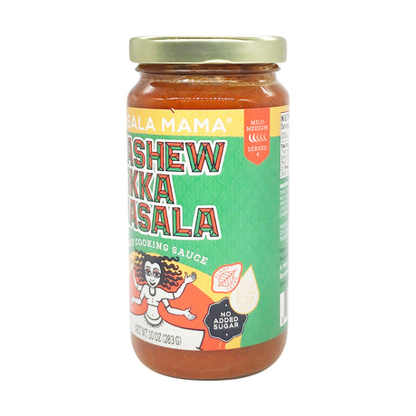 Masala Mama - Cashew Tikka Cooking Sauce, 10 fl oz (Pack of 6) - Dairy & Gluten-Free
