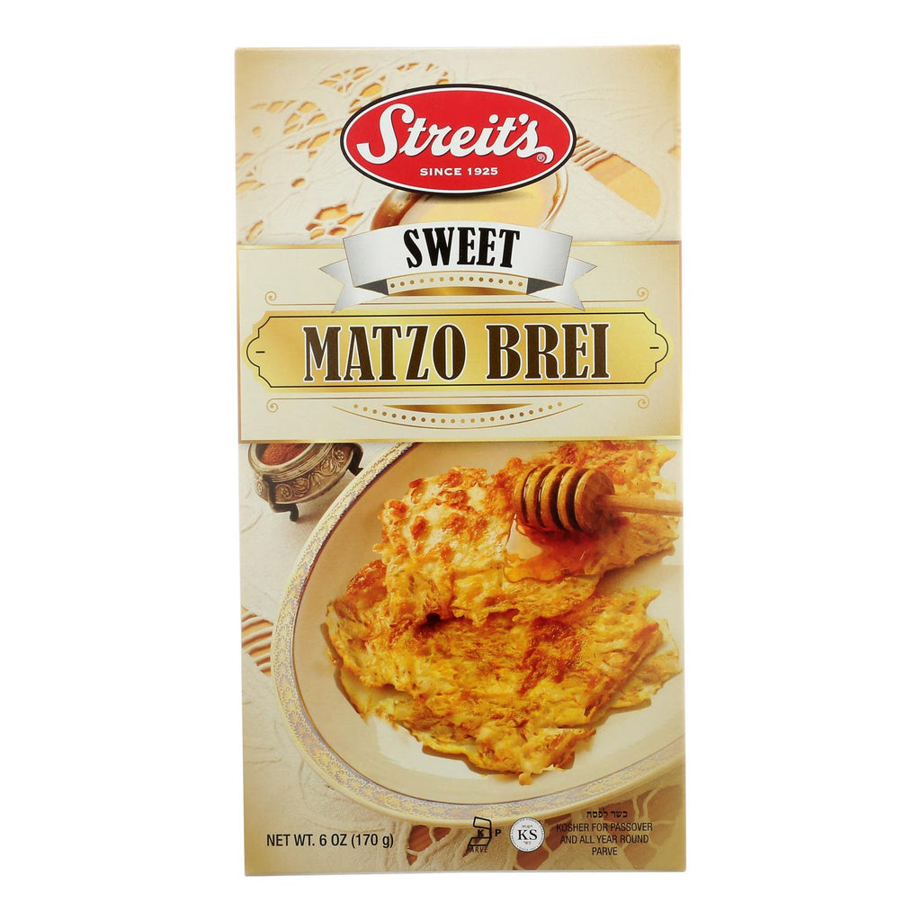 Streit's - Matzo Brei Sweet - Case Of 12-6 Oz - Cozy Farm 