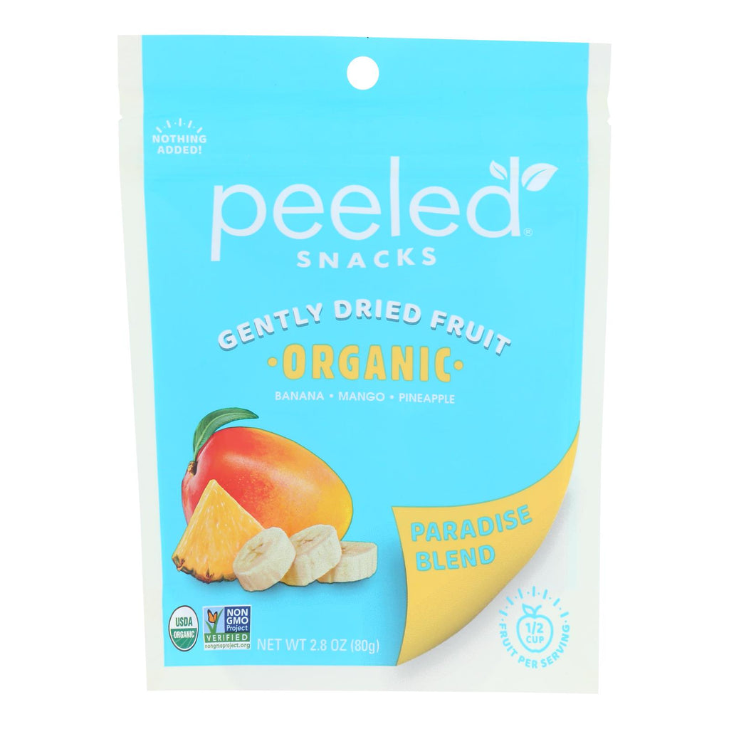 Peeled Snacks Gently Drid Frut, Paradyse Found - 2.8 Oz (Pack of 12) - Cozy Farm 