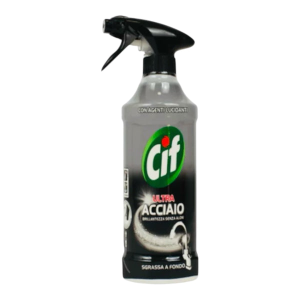 Cif Ultra Acciaio Stainless Steel Cleaner, 500ml