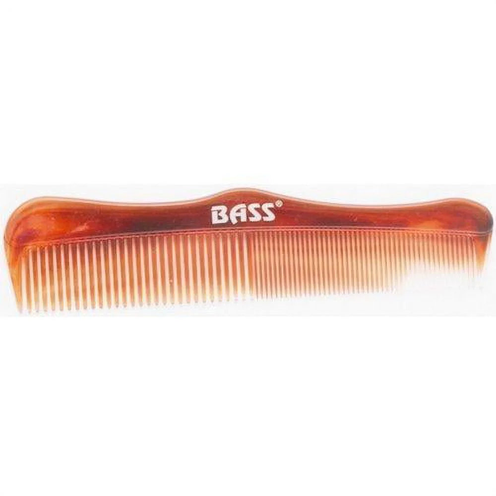 Bass Brushes - Wet/Dry Comb, Fine/Wide Tooth (1 Each) - Detangling Hair Comb