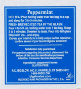 Bigelow Purely Peppermint Tea - Pack of 6 - 20 Tea Bags