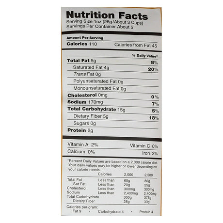 LesserEvil Himalayan Pink Salt Popcorn, 4.6 oz (Case of 12)