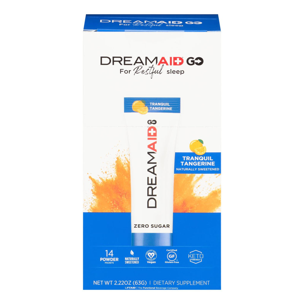LifeAid Beverage Company - DreamAID GoSleep Tangerine (14ct) - Cozy Farm 