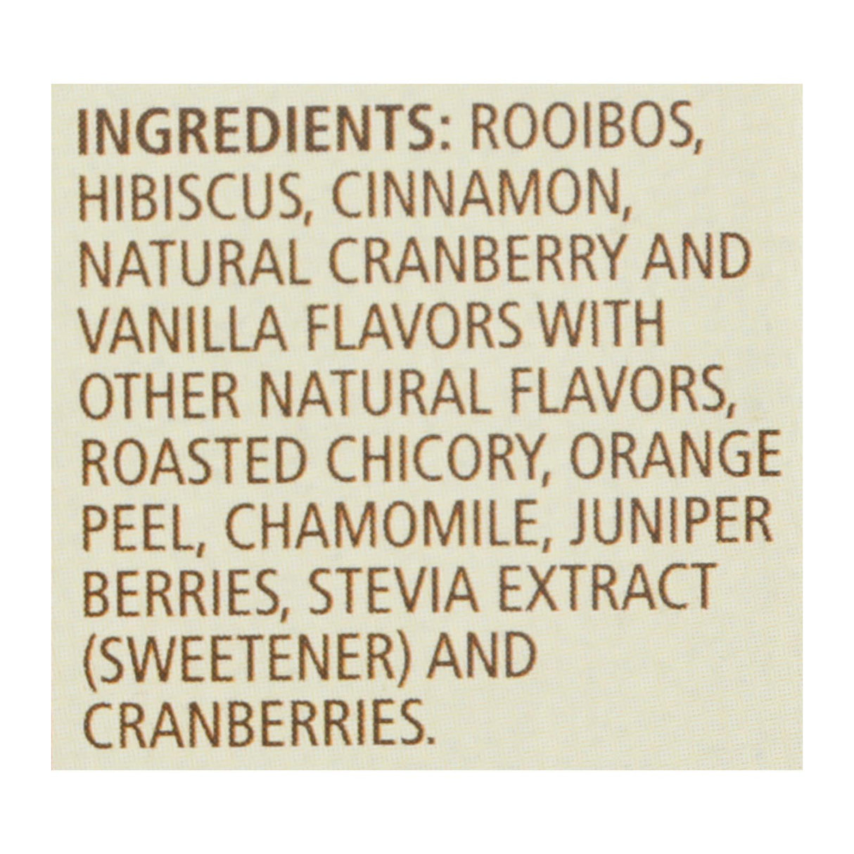 Celestial Seasonings Cranberry Vanilla Herb Tea (Pack of 6 - 18 Bags) - Cozy Farm 