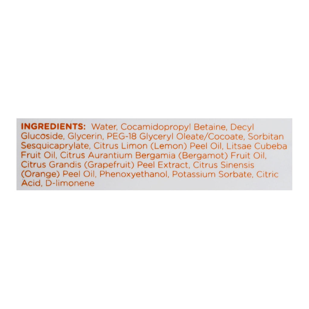 Sapadilla - Hand Soap Grapefruit Bergamot (12 Fl Oz) - Cozy Farm 