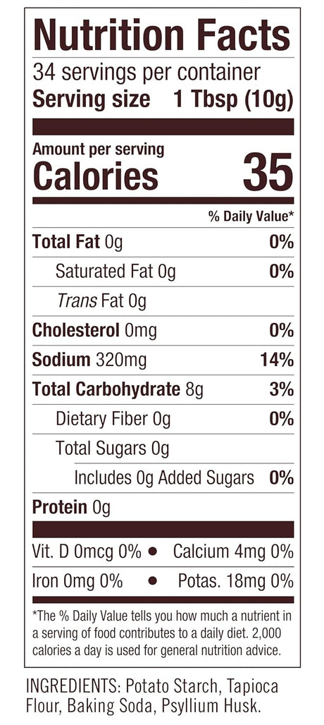 Bob's Red Mill Gluten-Free Egg Replacer, 12 oz, Pack of 5