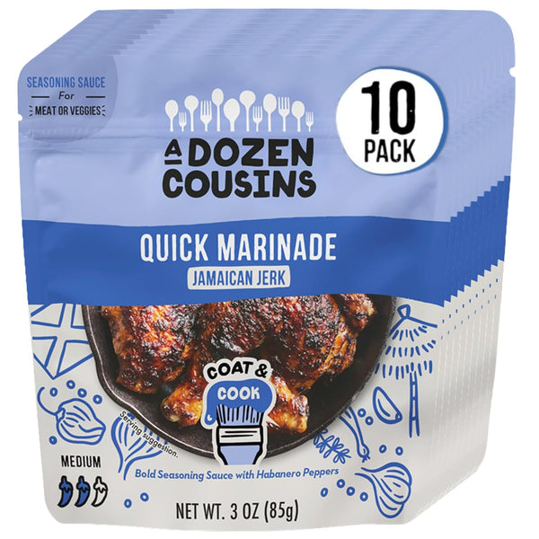 A Dozen Cousins Jamaican Jerk Sauce, 3 fl oz (Case of 10)