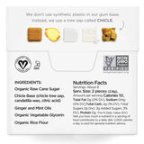 Simply Gum All-Natural Ginger Gum, 12-Pack, 15 Count Each