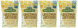 Four packages of Cascadian Farm Oats and Honey on a white background