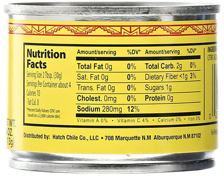 Hatch Chili Nacho Sliced Jalapenos Case of 12 4 Oz