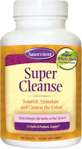 Nature's Secret Super Cleanse: 100-Tablet Pack