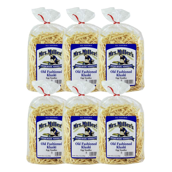 Mrs. Miller's Homemade Old Fashioned Kluski Egg Noodles, Case of 6, 16 oz