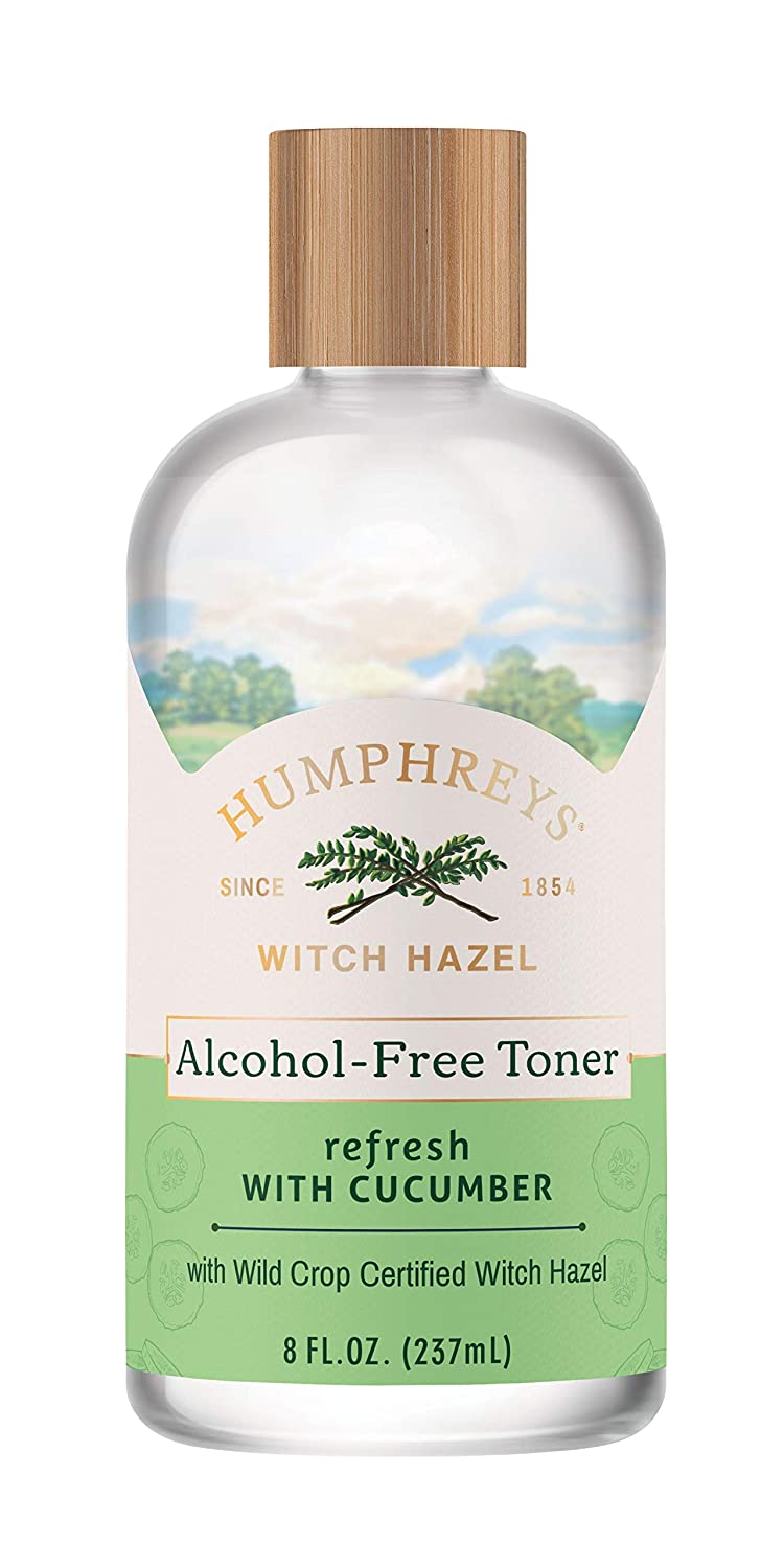 Humphreys Homeopathic Witch Hazel Toner Affection Cucu 12-3.3 Fl Oz - Cozy Farm 