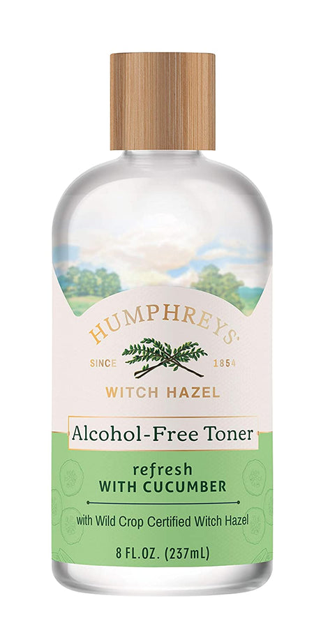 Humphreys Homeopathic Witch Hazel Toner Affection Cucu 12-3.3 Fl Oz - Cozy Farm 