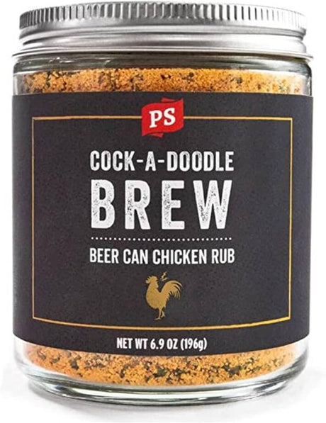 Ps Seasoning - Ck-a-ddl Brew Chicken Rub, 6.9 oz (Pack of 6) - Wisconsin Made Spice