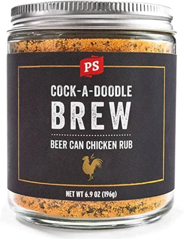 Ps Seasoning - Ck-a-ddl Brew Chicken Rub, 6.9 oz (Pack of 6) - Wisconsin Made Spice