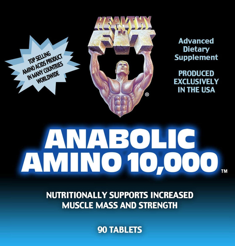 Healthy 'n Fit Anabolic Amino 10000 (90 Tablets) - Cozy Farm 