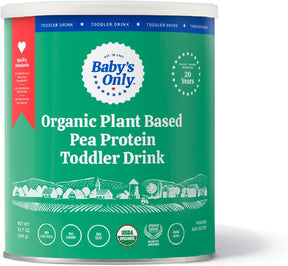 Baby's Only Organic - Plant-Based Pea Protein Toddler Formula, 12.7 oz (Case of 6) - Organic, Gluten-Free, Kosher