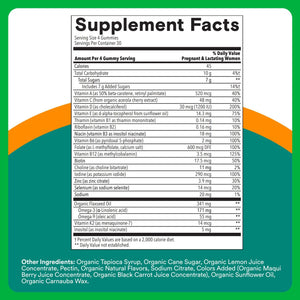 Smartypants Prenatal Gummy Multivitamin - Iron Free, DHA & Folate - 120 Count