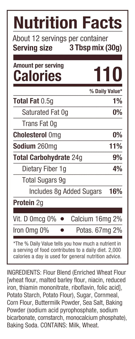 Bob's Red Mill Gluten-Free Cornbread Mix, 13 oz, Pack of 4