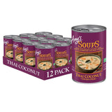 Amy's Organic Tom Kha Phak Thai Coconut Soup, Pack of 12 (14.1 Oz. Each)