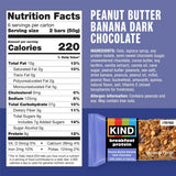 Peanut Butter Banana Dark Chocolate Protein Bars, 1.76 Oz. (Pack of 5 Boxes, 6 Bars Each) by Kind
