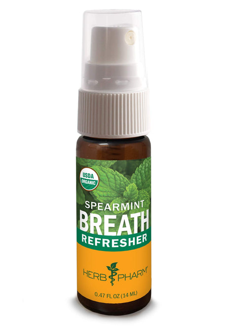 Herb Pharm - Breath Refresher Spearmint, 0.47 fl. oz. - Cozy Farm 