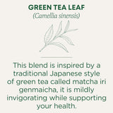 Traditional Medicinals Matcha Infused Green Tea with Jasmine Rice, Case of 6, 16 Bags Each, Organic & Sustainably Sourced