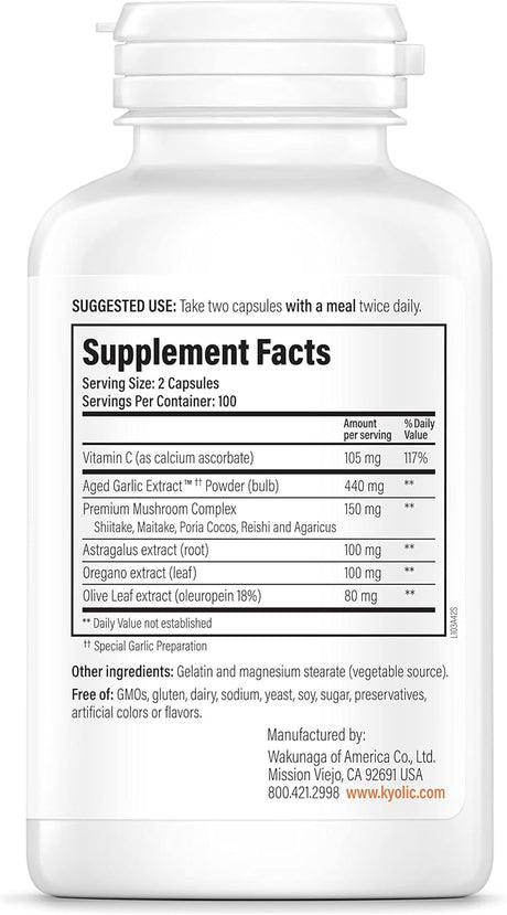 Supplement bottle with label showing supplement facts on a white background