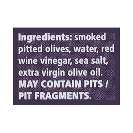 Divina Smoked Kalamata Olives, 7.8 oz (Case of 6)