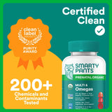Smartypants Prenatal Gummy Multivitamin - Iron Free, DHA & Folate - 120 Count
