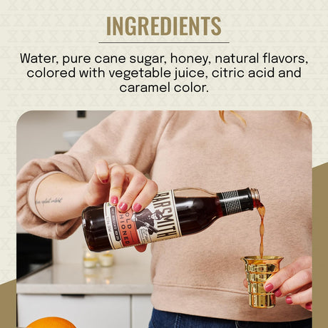 Barsmith Classic Old Fashioned Cocktail Mix, Premium Craft Cocktail, Case of 6 (12.7 fl oz)