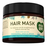 Ecolove Hair Mask, Nutrient-Infused Strengthening Treatment, 11.8 Oz.
