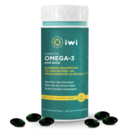 Iwi Vegan Omega-3, 30 Softgels - Dairy, Gluten-Free