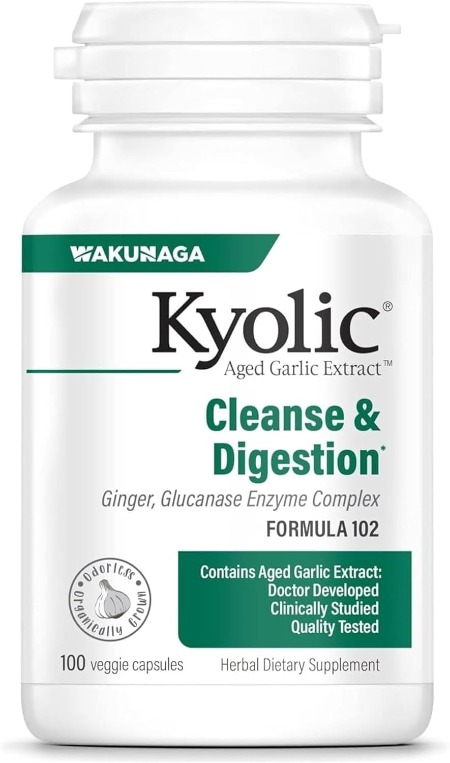 Kyolic Aged Garlic Extract Formula 102, 100 ct