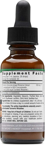 Nature's Answer Turmeric-3, 90 Vegetarian Capsules