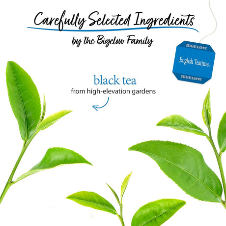 Bigelow English Teatime Black Tea, Premium Blend – 6 Packs of 20 Bags (120 Total)