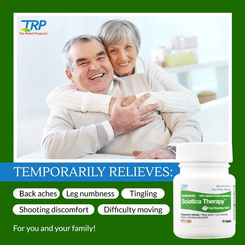 TRP Sciatica Therapy - Natural Formula for Sciatica Symptom Relief (70 Tablets) - Cozy Farm 