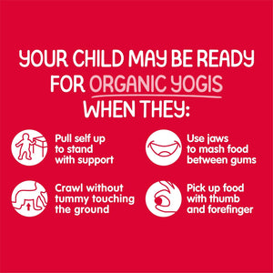 Happy Baby Happy Yogis Organic Strawberry Yogurt & Fruit Snacks, 1 oz, Pack of 8