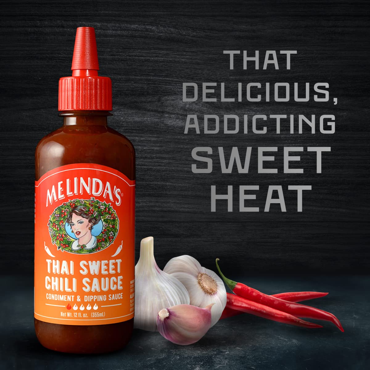 Melinda's Thai Sweet Chili Sauce, 6 x 12 oz.