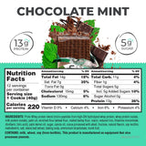 Power Crunch Original Protein Energy Bar Chocolate Mint, Pack of 6, 7 OZ, High-Protein Wafer Bar