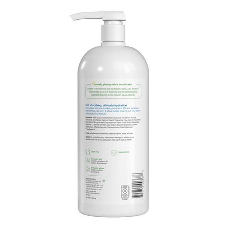 Alba Botanica Daily Moisturizing Body Lotion, Normal to Dry Skin - 32 Fl Oz